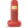 Gigaset A170 Teléfono DECT Inalámbrico Rojo con Agenda de 50 Entradas